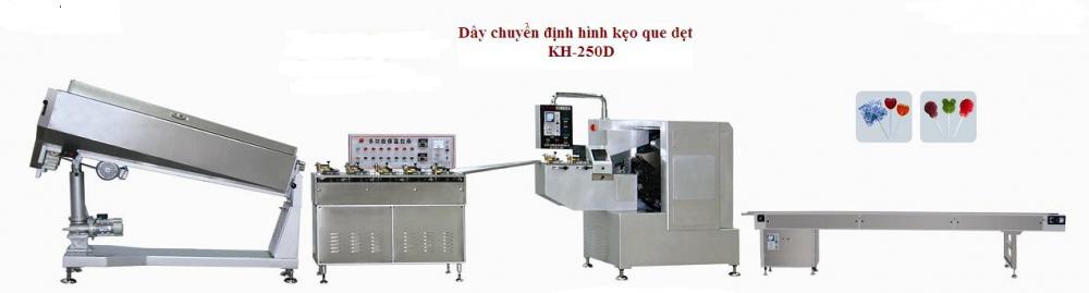 Dây chuyền định hình kẹo que dẹt